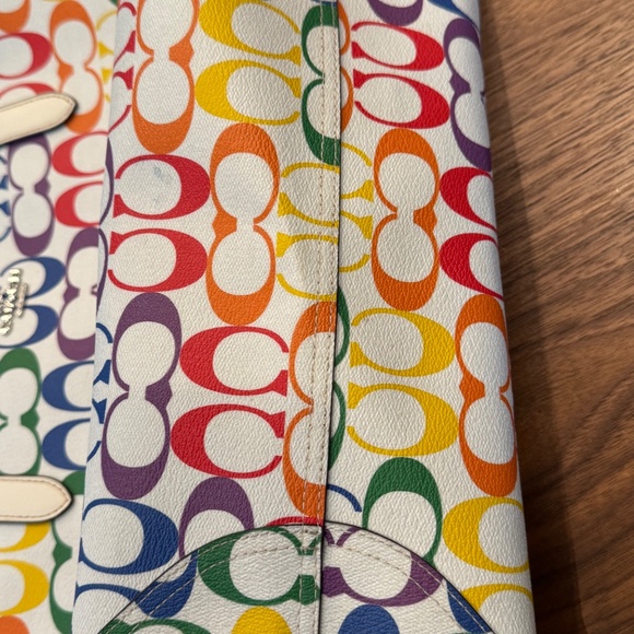 Coach Tote- Rainbow multicolor - Picture 3 of 4